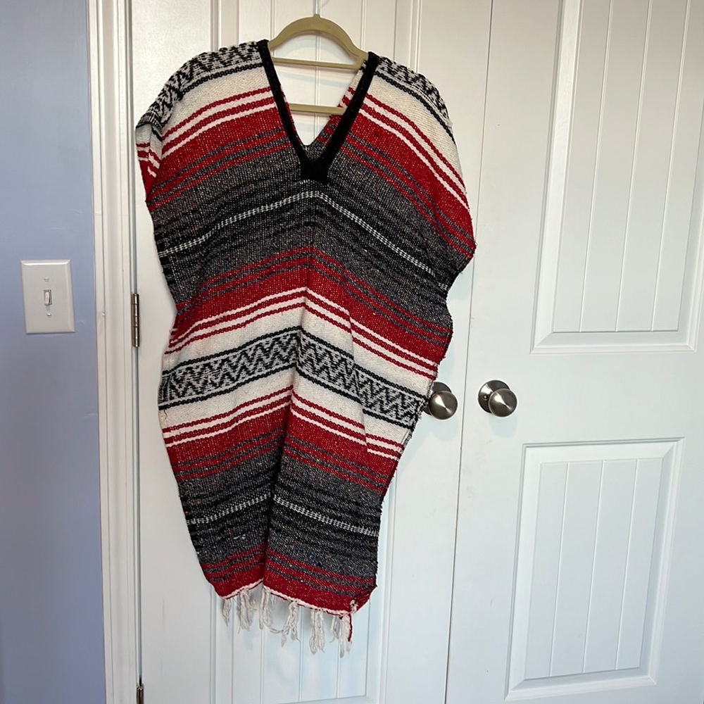 Blanket poncho